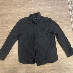 Vans Charcoal Button-Down Shirt